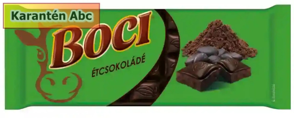 Boci étcsokoládé 90 g – intenzív kakaós íz