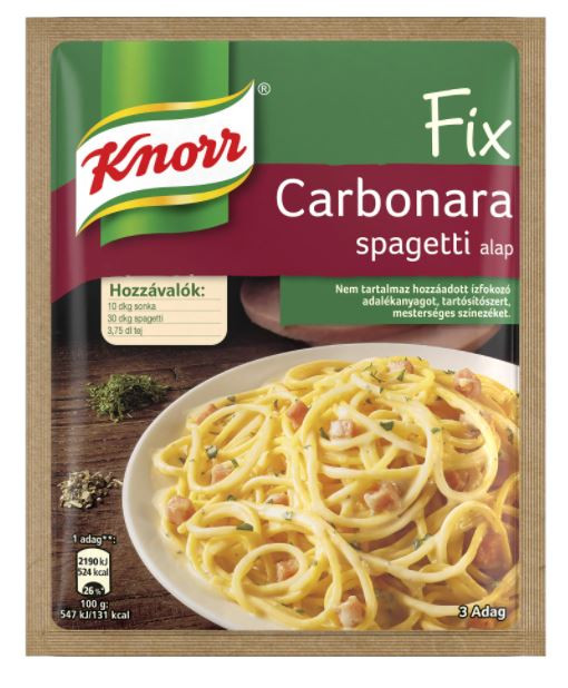 Knorr alap Carbonara spagetti 36g